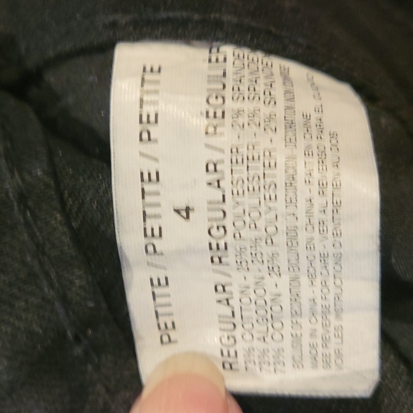 Code Bleu jeans, Black jeans, Size 4 (26) - Picture 8 of 10